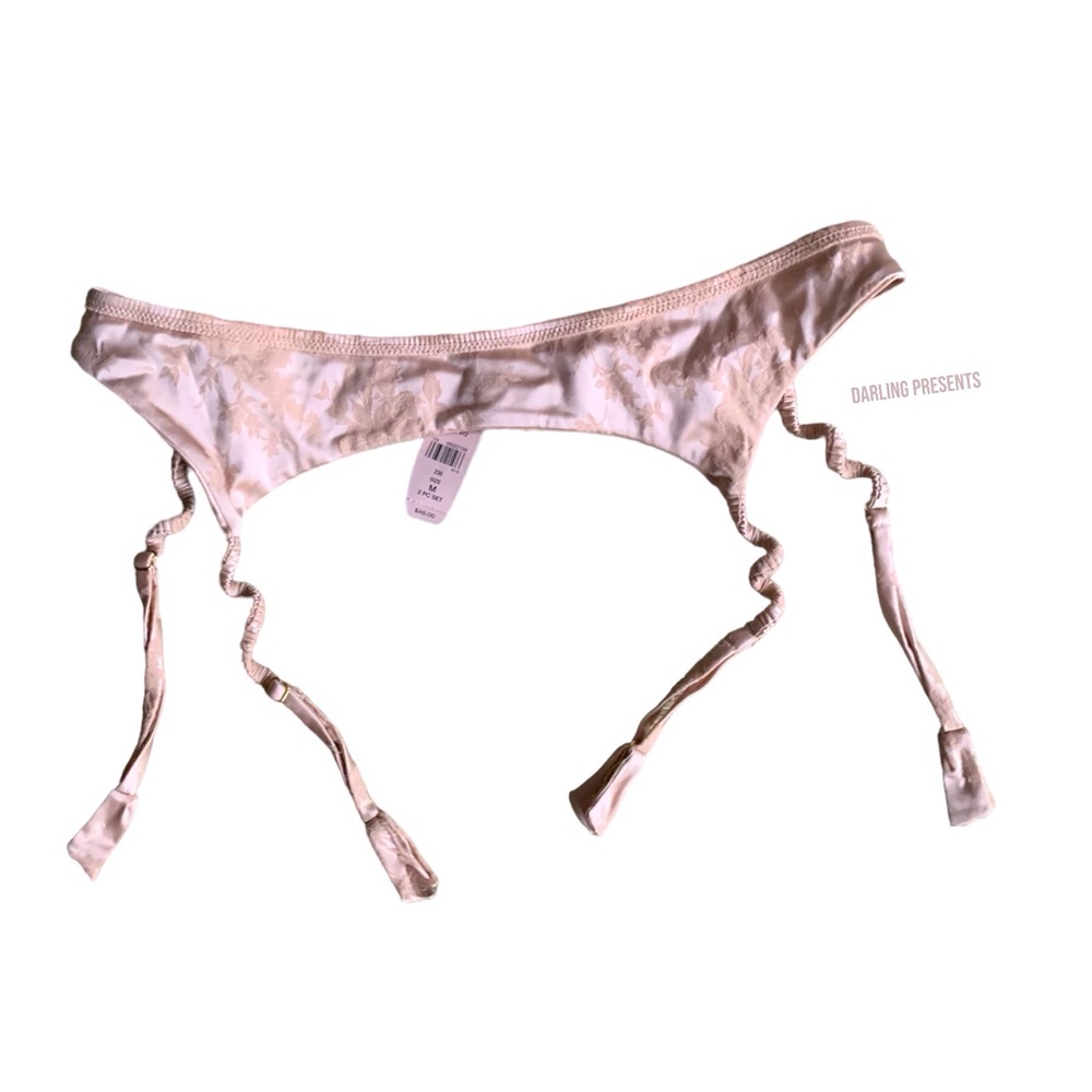Victoria’s Secret Satin Garter Belt Women Color Pink Size M